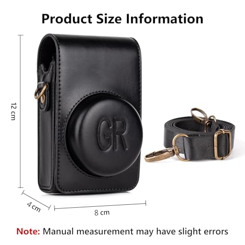 Funda protectora para cámara Ricoh GR serie negro miniatura 3