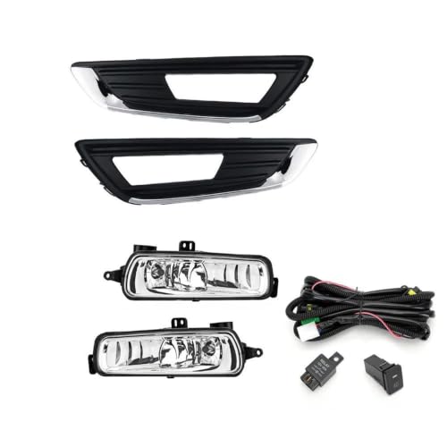 Feux anti-brouillard phares antibrouillard Ford Focus MK3 2016 2017 cadre chrome led