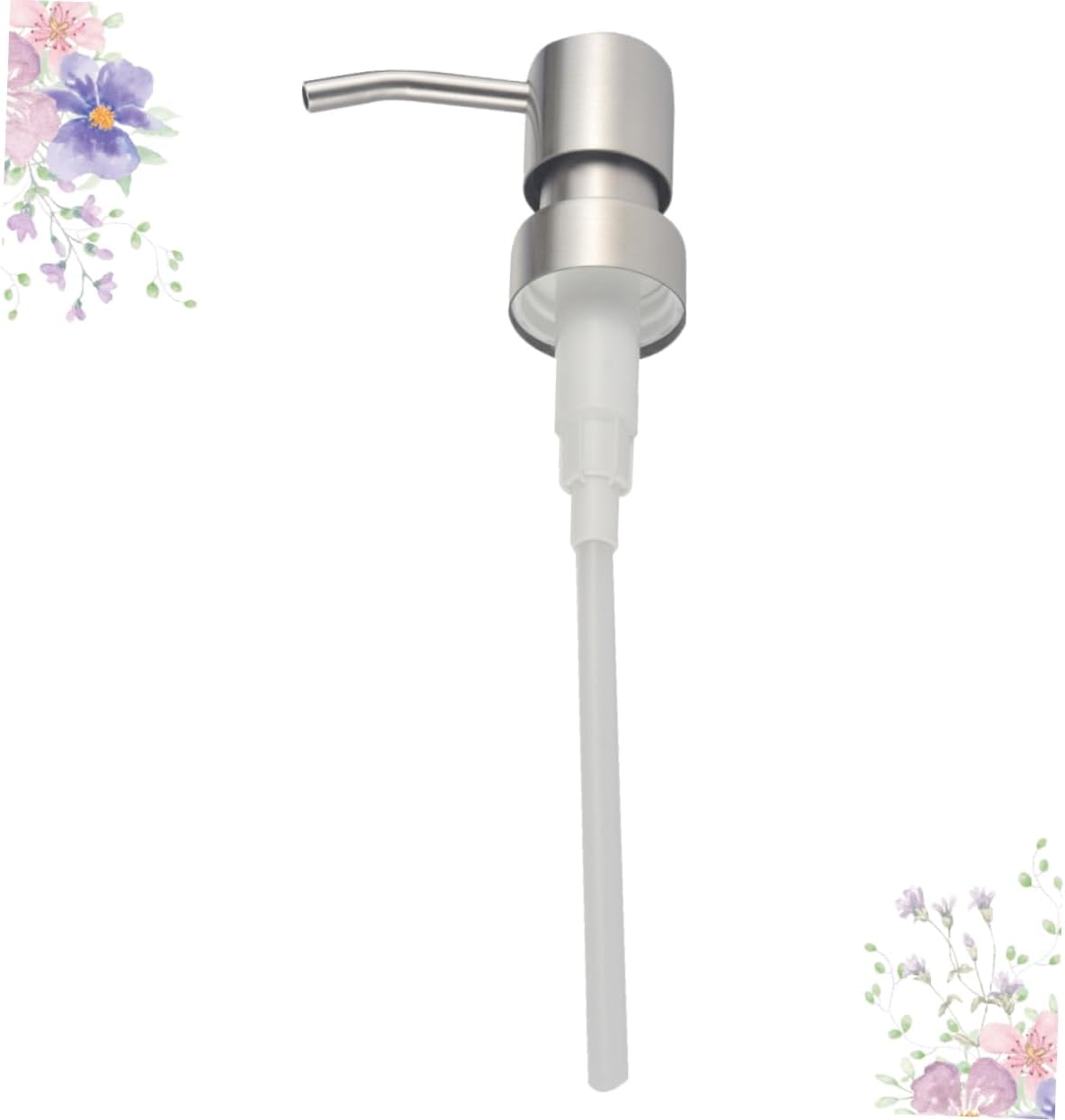Stainless Steel Pump Nozzle for Hand Soap Dispenser Teeth Compatible Viscous Liquids for Use