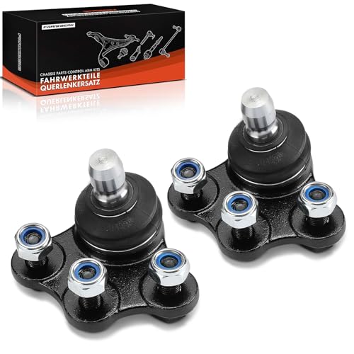 Frankberg 2x Traggelenk Vorne unten Kompatibel mit Combo Kasten/MPV 1.2L-1.7L 2001-2012 Corsa C F08 F68 1.2L-1.7L 2000-2009 Replace# 9196394