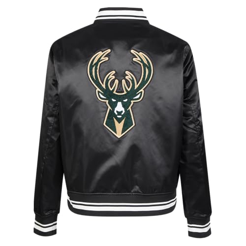 Chaqueta para mujer Pro Standard NBA Retro Classics de satén estilo bomber 2