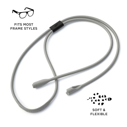 Image of Pilotfish Premium Silicone Sunglasses Strap, Adjustable Glasses Retainer with Unique Passthrough Design - Universal Fit