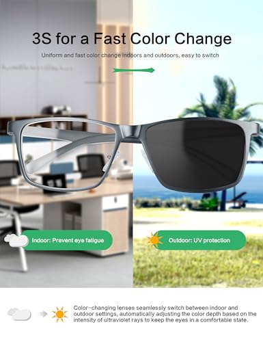 Image of BIRCEN Polarized Mens Sunglasses for Driving: UV Protection Al-Mg Metal Sunglasses Lightweight Shades for Fishing Travel Golf