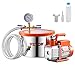 Produktbild VEVOR 5,68 L Vakuumkammer und 3,5 CFM Pumpe, Edelstahlkammer, 1-stufiges Vakuumpumpen-Entgasungskammerset, mit Acryldeckel, Öl, 1,5 m Schlauch, Vacuum Pump Kit zum Entgasen von Harz-Silikon-Epoxiden