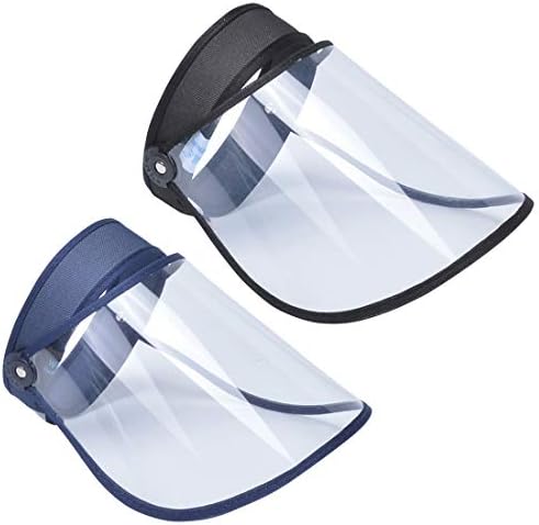 FEOYA Protective Face Visor Headband with Full Face Protective Cap All-Purpose Protective Hat