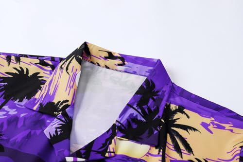Image of SANGTREE Family Matching Hawaiian Outfits , Casual Beach Travel Clothes ,Vacation Clothing Set for Women & Men & Girls & Boys