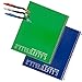 2 Lefty and Mirrored Lefty Left Handed Wide Ruled Notebooks Plus 3 Left-handed Visio Pens, Assorted Colors