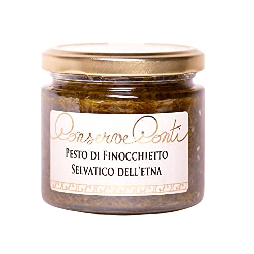 Pesto di finocchietto selvatico dell'Etna in olio...