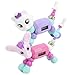 Zerodis 2 Pcs Bracelets Twisty Animal, Déformation Animal Time Bracelets Bracelets Twisty à Collectionner DIY pour Jouets Filles, Transformer d'un Animal de Compagnie en Un Bracelet(#5)