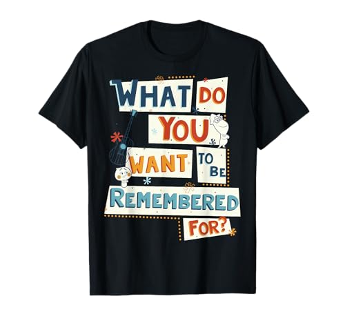 T-shirt Disney Pixar Soul en coton noir pour fan de cinéma d'animation