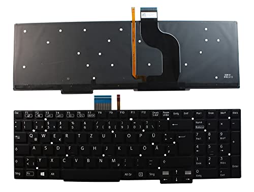 Clavier Rétro-éclairé pour PC Portable Sony Vaio SVT1511M1ES Noir
