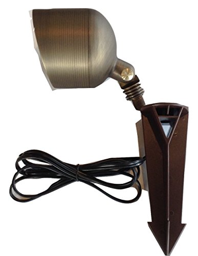 Pinnacle Lights Solid Brass Supernova Par 36 Flood Light LED Low Voltage Outdoor Landscape Lighting