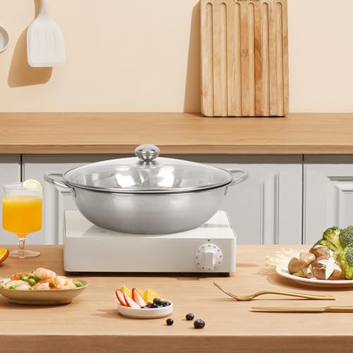 Marmite en acier inoxydable durable de 28 cm pour cuisson induction haute performance - 6