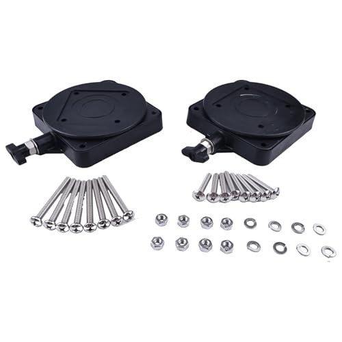 JZGRDN 2PCS Low-Profile Swivel Mounting Base 2207003 Compatible with Cannon Downrigger
