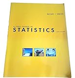 A First Course in Statistics (10th Edition)