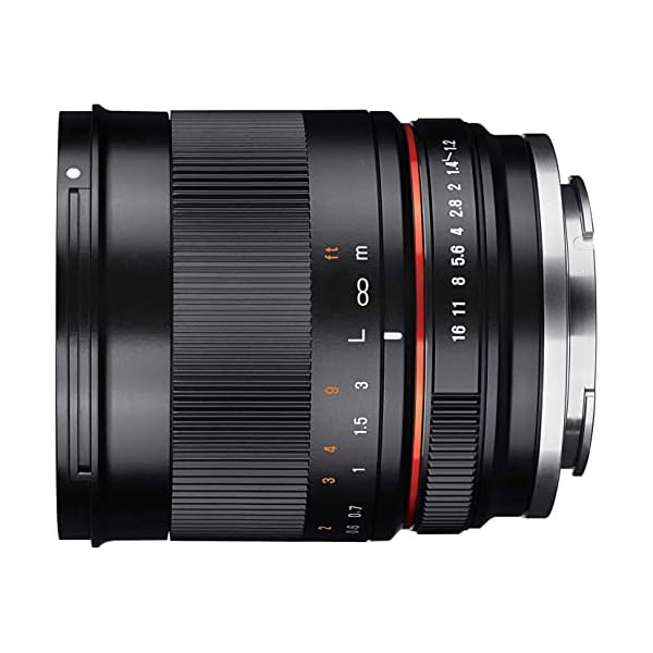 Samyang 35/1,2 Objektiv APS-C Fuji X manueller Fokus Fotoobjektiv, Weitwinkelobjektiv schwarz, X-T30 II – Bild 3