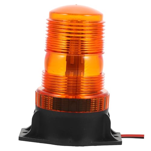Luz estroboscópica amarilla LED para emergencias en maquinaria pesada