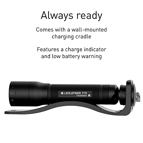 Ledlenser, P7R Rechargeable Flashlight, Led Light For Home And Emergency Use #TOP3