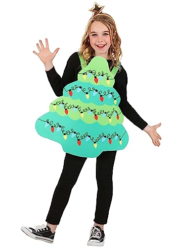 Disfraz de Árbol de Navidad Infantil con Banda Estrella
