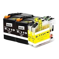 Amazon.co.jp: LC119/115 ブラザーbrother用互換インクカートリッジ