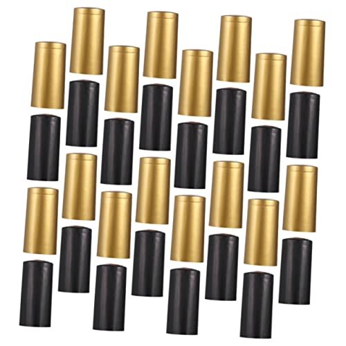 NAMOARLY 100pcs Heat Shrink Sealing Caps for Wine Bottles Shrink Caps Bottle Cork Tops for Home Brewing and Wine Preservation
