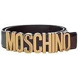 Made in Italy Moschino damen Gürtel verde 40 EU