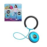 Just Play Skip It Retro Outdoor Toy, Light Up Ball and Digital Counter, Blue, Soft Foam Padded Ankle Ring, 31-inch Long, Screen Free Play, Toys for Kids Ages 5 Up