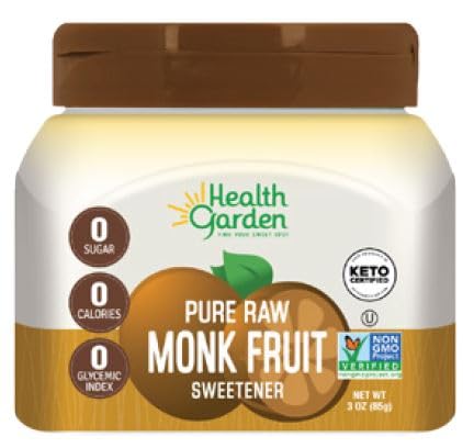 Raw Monk Fruit 3 oz Jar