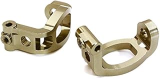 Integy RC Model C28614GREY Billet Machined Caster Blocks for Tamiya 1/10 TA07 PRO