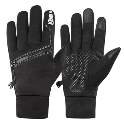 TOYANDONA 1Par Guantes de Mano Cálidos Guantes de Pantalla Táctil Impermeables y Antideslizantes Senderismo y Actividades