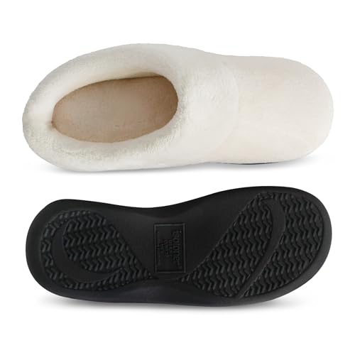 Image of isotoner womens Classic Clog Non-slip Memory Foam Slippers
