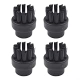 4 cepillos de limpieza de precisión para sistema de limpieza a vapor Dupray – Juego de boquillas de cerdas rígidas para ranuras estrechas, esquinas, suelos, coches, baños, fregado multisuperficie