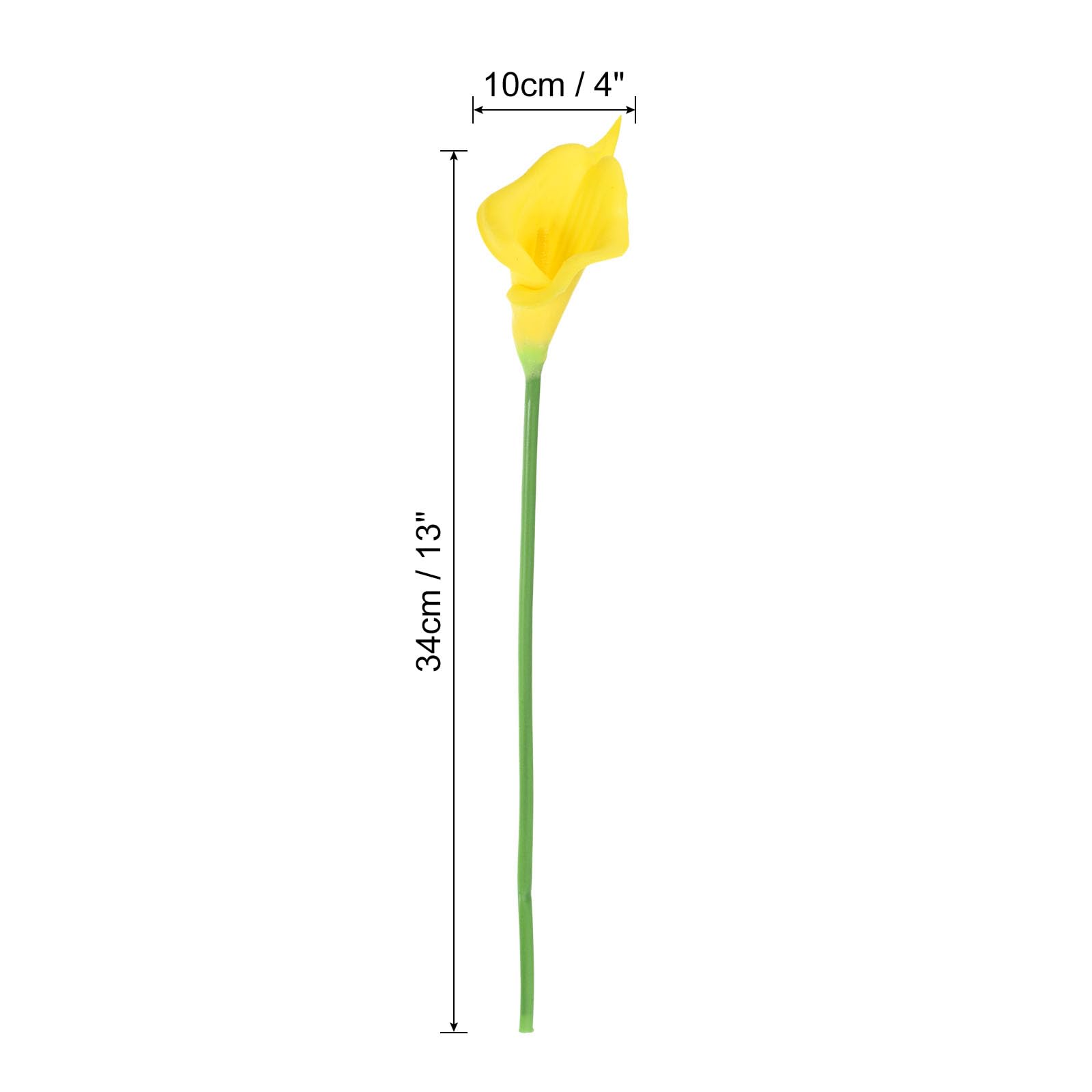 PATIKIL 13" Artificial Calla Lily Flowers - Image 2