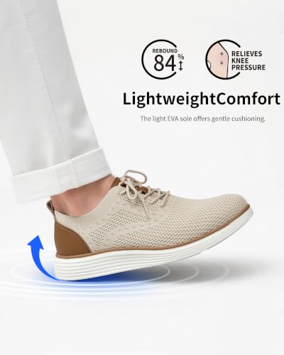 Image of VILOCY Men's Casual Dress Sneakers Tennis Walking Shoes