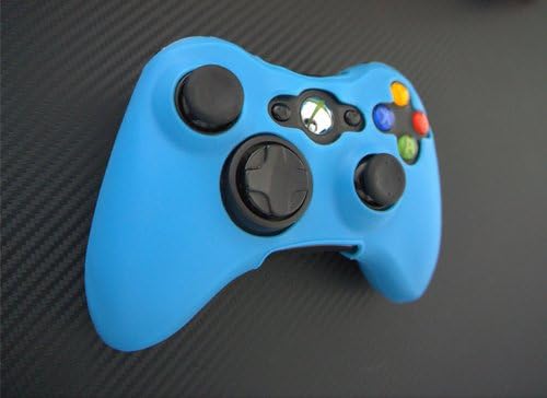 One Piece 1x for Xbox 360 Remote Controller Silicon Protective Skin Case Cover (Glow Blue)