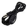 Alphatec G PRO X G233 G433 G PRO Replacement Cable, Compatible with Logitech G PRO X G233 G433 G PRO Gaming Headsets, 3.5mm Headsets Aux Cord, Inline Mute, Volume Control, 6.6 Ft, Black #1