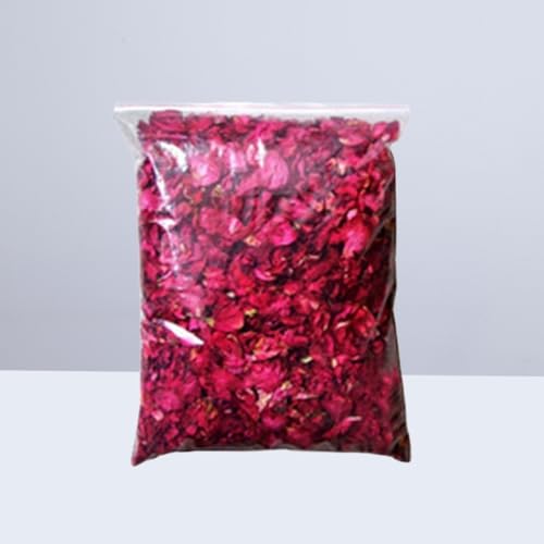 VICASKY 乾燥バラの花びら1パック お風呂用バスフラワーペタル 疲労軽減効果付き 多目的使用可能 結婚式やコンフェッティしても使える天然ローズ素材の花びら [5]