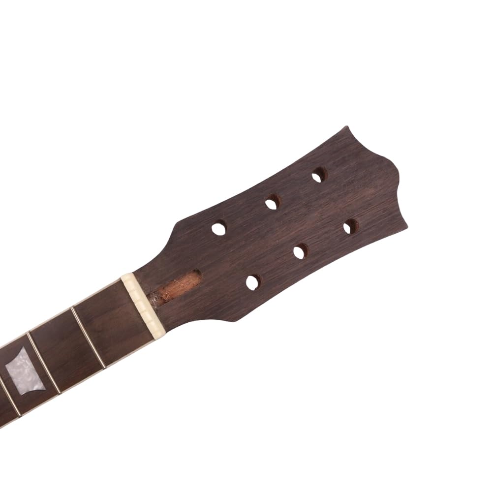 Gryf gitary elektrycznej 22 progi 24,75 cala mahoniowa palisander podstrunnica gitara wymiana szyi śruba na