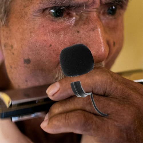 Toddmomy Microphone de Performance D'instrument pour Flûte et Harmonica avec Capture Sonore Précise, Plastique Abs, Compatible Amplificateur, pour Spectacles Spécialisés – vue 5
