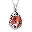 Teardrop Wolf Leopard Necklace-B