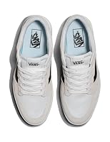 Vans Men's Ryland LS Shoe, Suede/Canvas White/Black, 10 — image 5