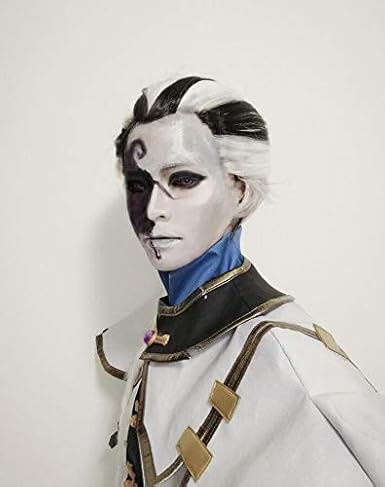 Amazon Co Jp Ipare第五人格 Identity V アイデンティティ5 白黒無常 謝必安 白 范無咎 黒 Wig コスプレ コスチューム 男女兼用 白黒無常 鈴 羅針盤 傘投げ コスプレ道具ウィッグ追加可能 謝必安 白 L ホビー