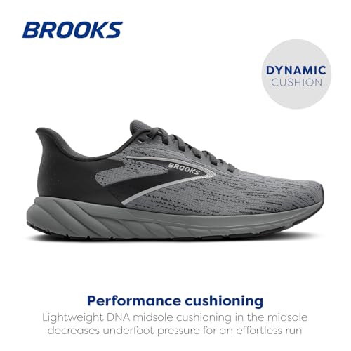 Brooks Brooks Men’s Anthem 7 Neutral Running Shoe - Grey/Blackened Pearl/Oyster - 9.5 Medium