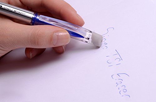 Uni-Ball Tsi Erasable Uf-220 Erasable Ink Rollerball Pen - Black, Box Of 12 #TOP3