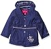 London Fog Baby Girls Lightweight Polka Dot Trench Coat