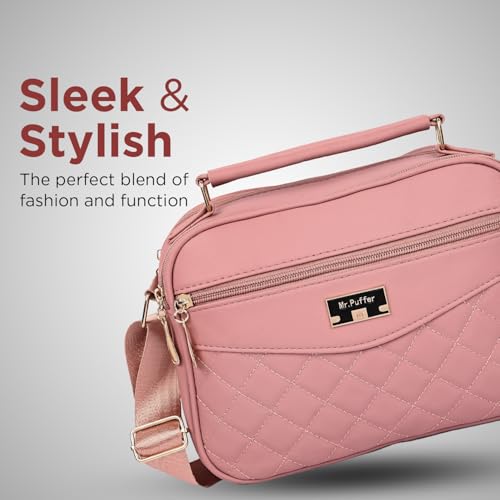 Image of Sling Bag for Women | Classic Stylish Handbag for Girls with Adjustable Strap