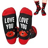 Kelool Christmas Gifts for Men Women,Stocking Stuffers for Teen Girls Boys,Heart Socks Gift Ideas,Mens Stocking Stuffers Teens,Funny Socks Birthday Gifts for Her