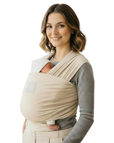 manduca Sling – elastisches Babytragetuch für Neugeborene