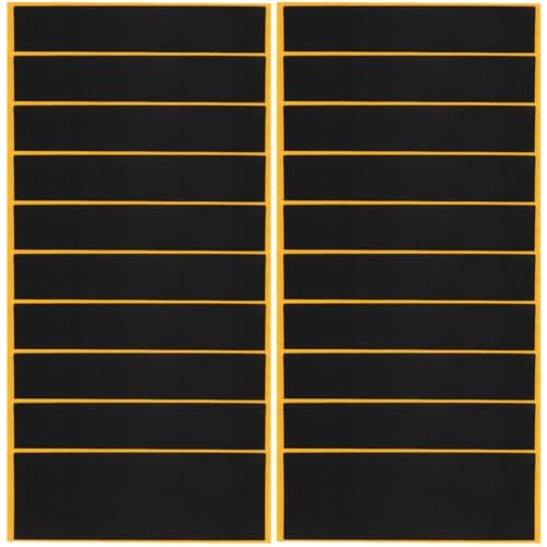 VICASKY Mini Skateboard Grip Tape 20pcs Foam Grip Tape Adhesive Nonslip Stickers for Supplies
