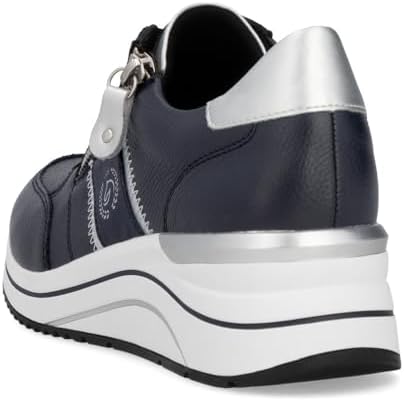 Remonte Damen Sneaker Low-Top D0T09 - Bequem & Mit Reißverschluss